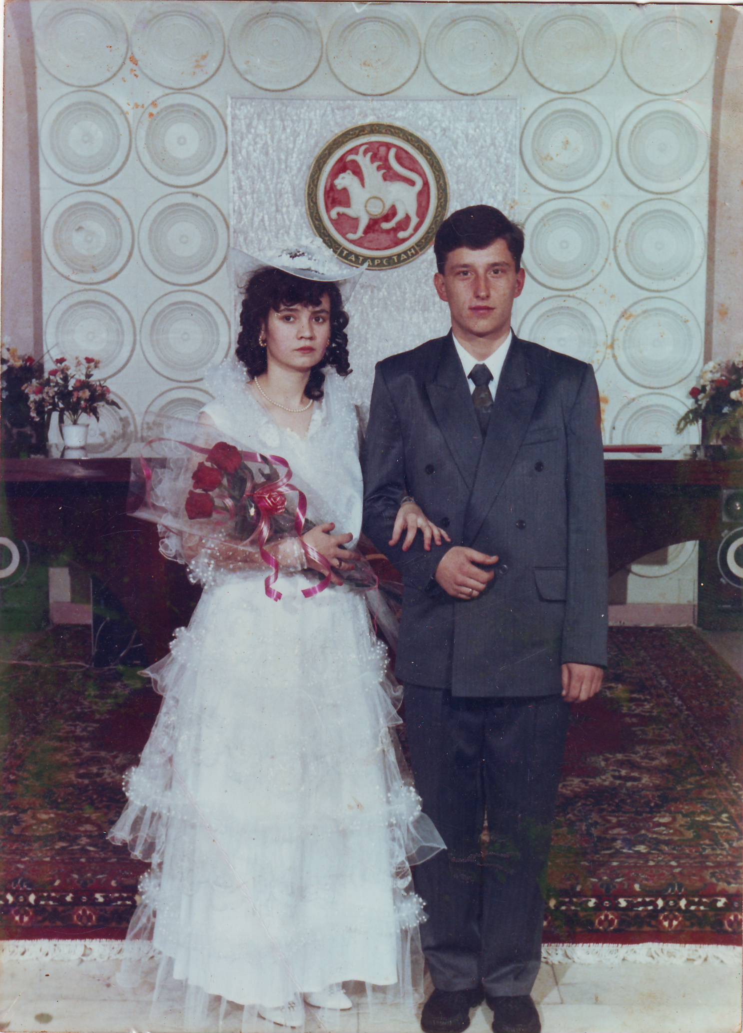 Свадебные платья 1990